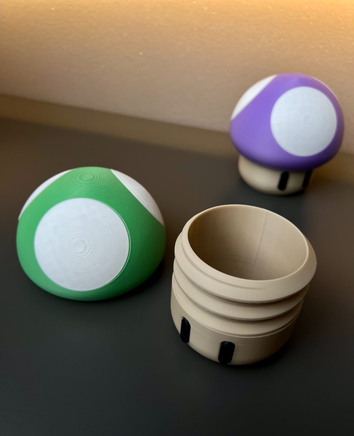 #263 Super Mario 1up mushroom Pilz container box game — vue 11
