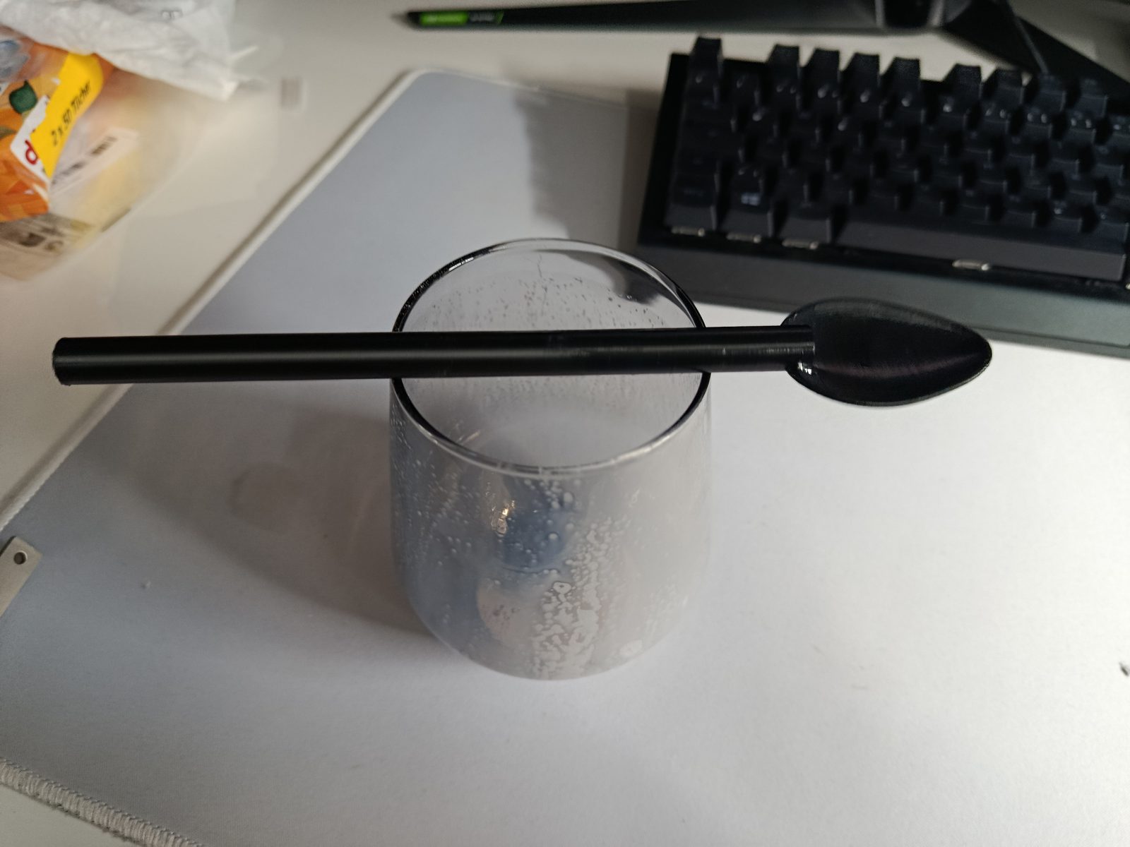 #266 Spoon Straw slush ice no supports long — vue 10