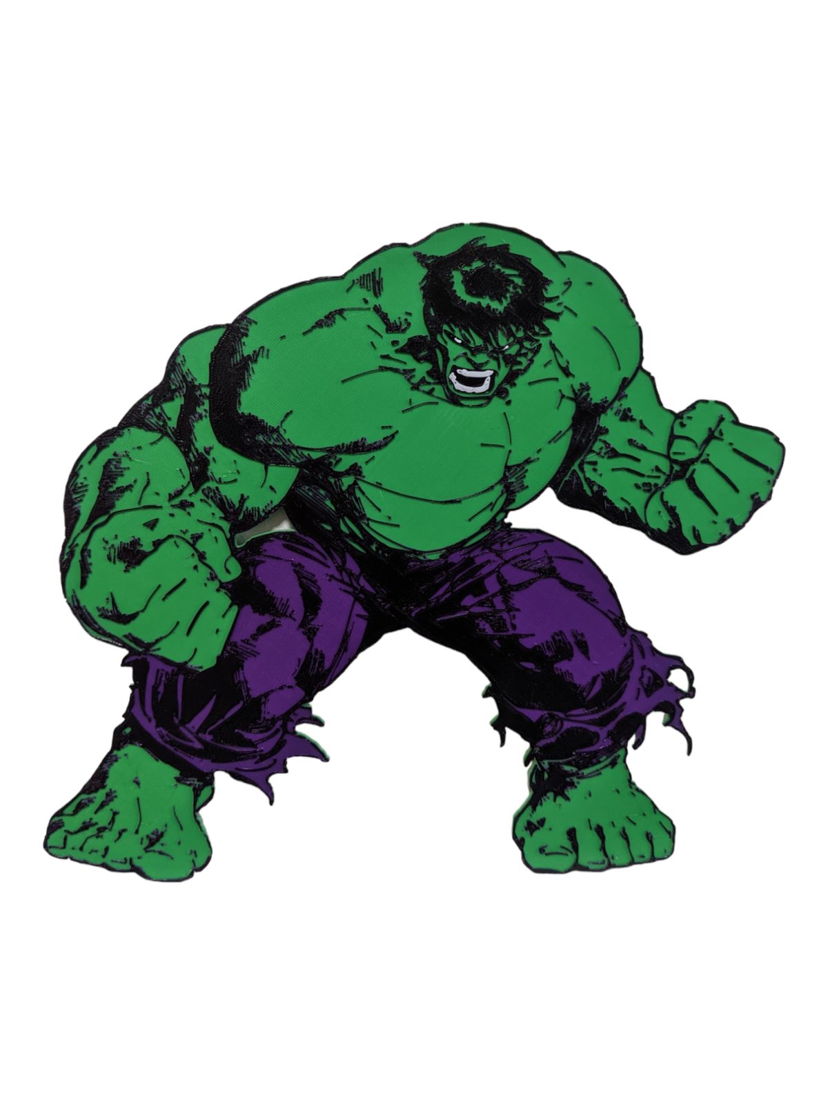 #267 The Raging Hulk Wall Art — vue 2