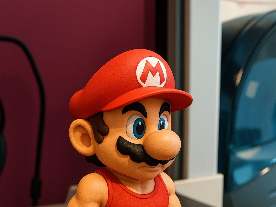 #268 Mario sportif — vue 1