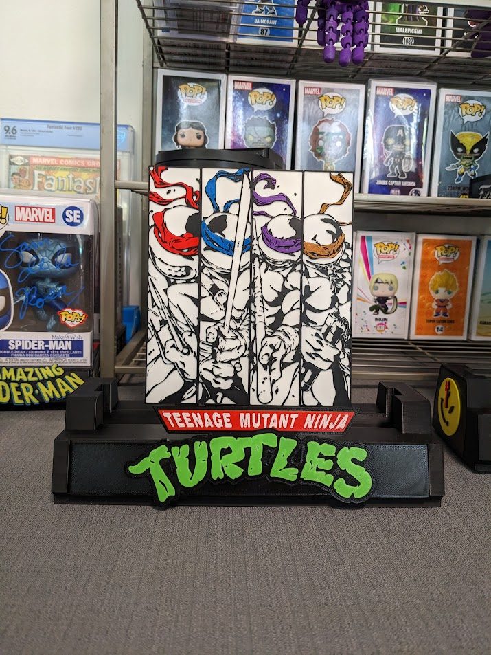 #272 TMNT Slab Stand Fits graded comics and Magazines — vue 7