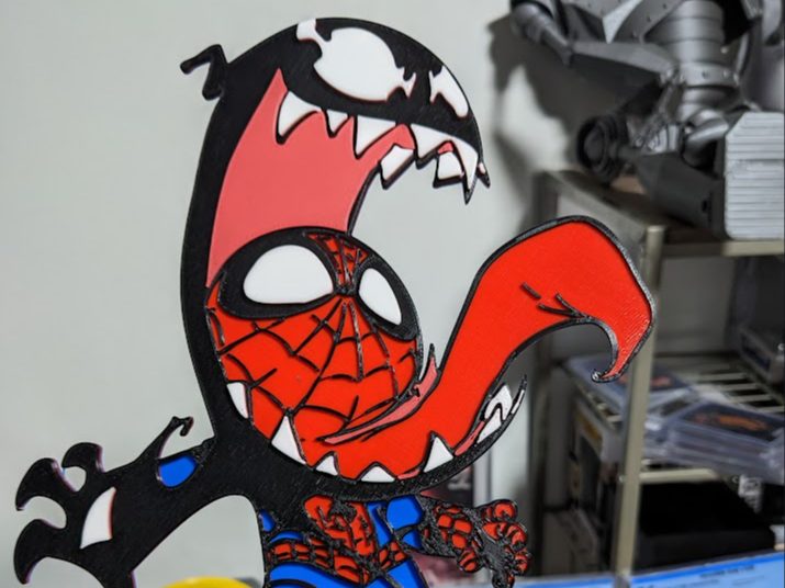 #273 Skottie Young's Spiderman Venom Wall Art — vue 1