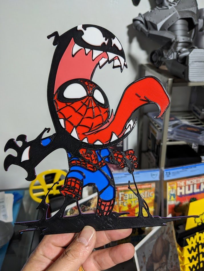 #273 Skottie Young's Spiderman Venom Wall Art — vue 2