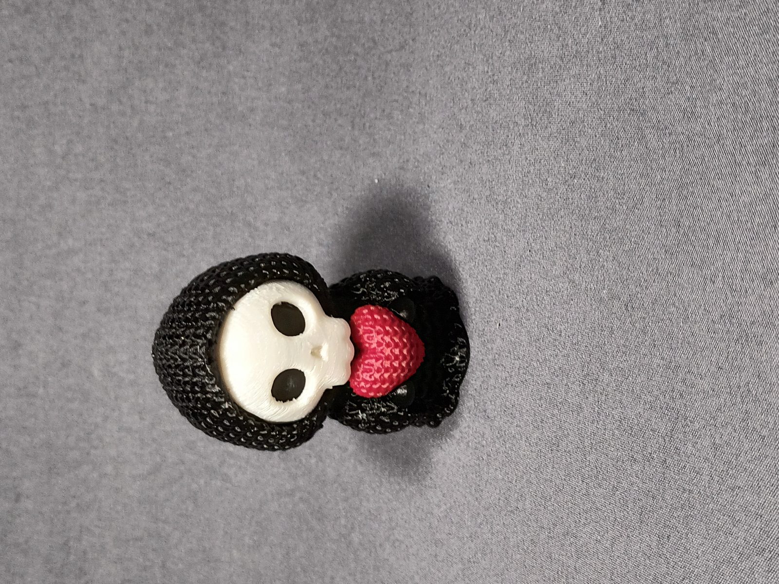 #275 Knitted Heart Grim Reaper - Halloween — vue 2