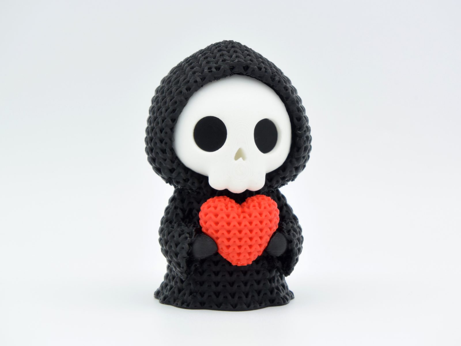 #275 Knitted Heart Grim Reaper - Halloween — vue 4