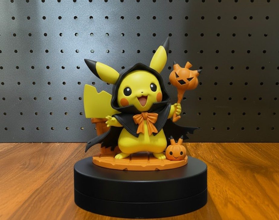 #277 Halloween Pokemon Pikachu Statue – Trick or Treat! — vue 9