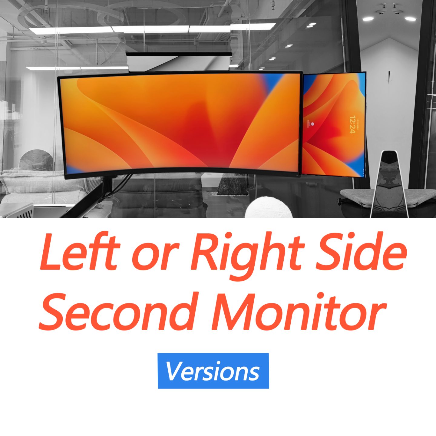 #278 Floating Second Monitor iPad iPhone Stand — vue 4