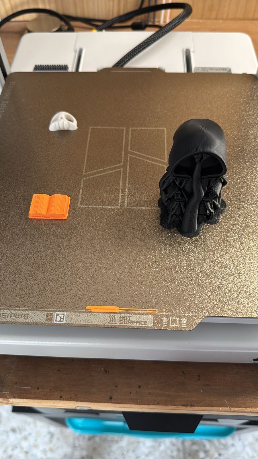 #279 Kawaii Grim Reaper Reading Book Spooky 3D Printed — vue 3