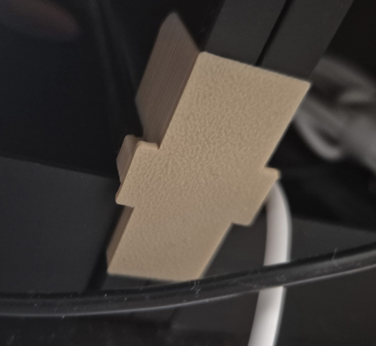 #279 Modular Desk Shelf Fully Printed • Screwable Addon — vue 8