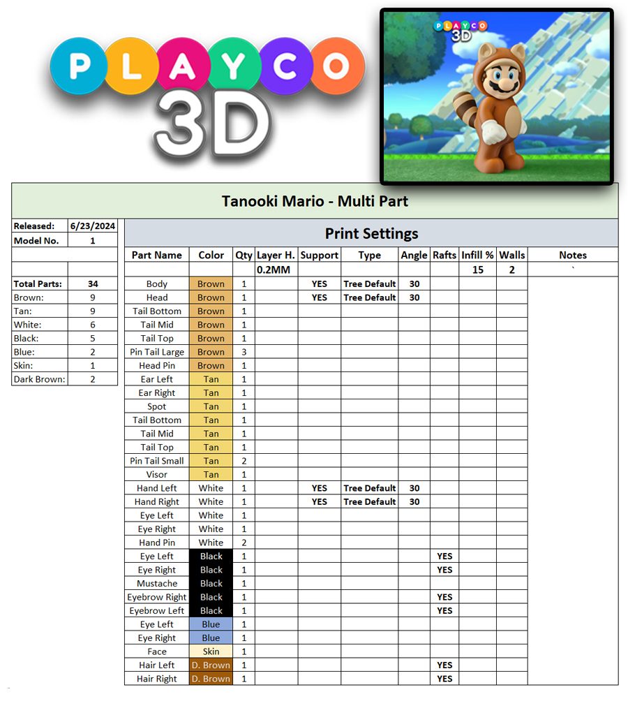 #281 Tanooki Mario — vue 11