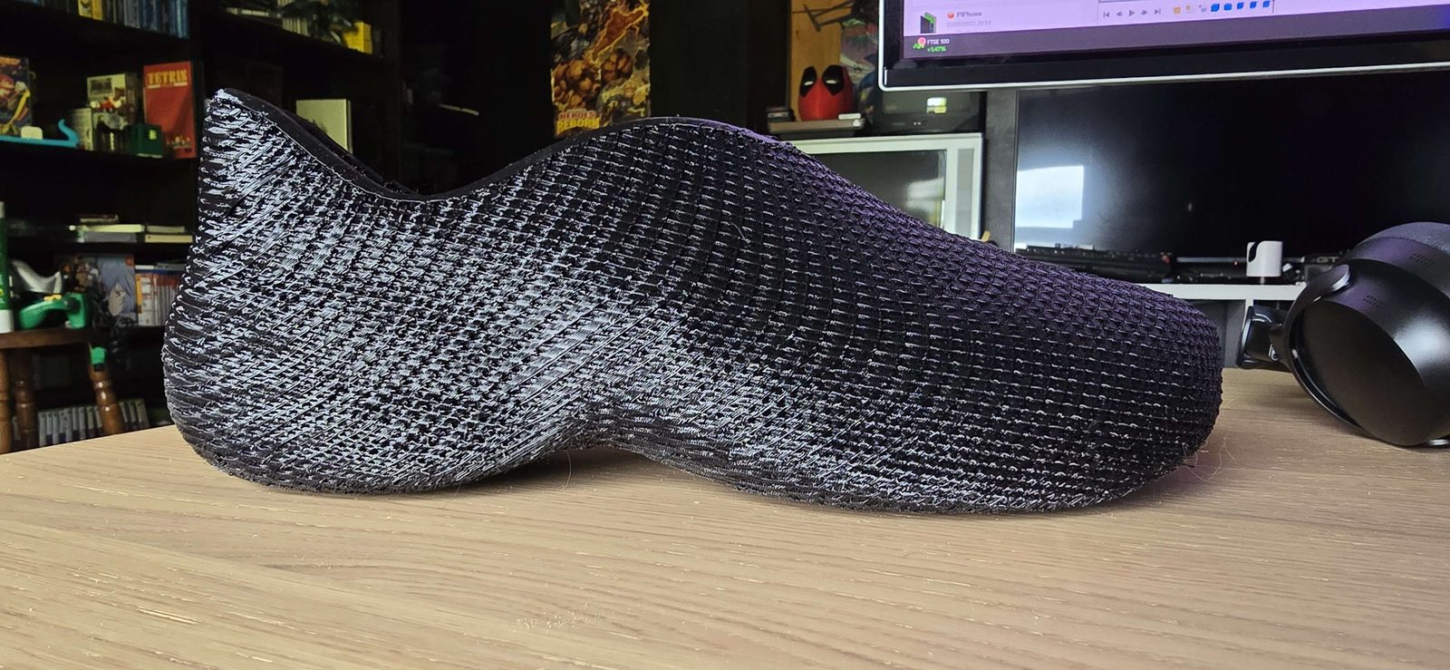 #282 Bubbleberry - a 3D printed round-toe casual shoe — vue 8