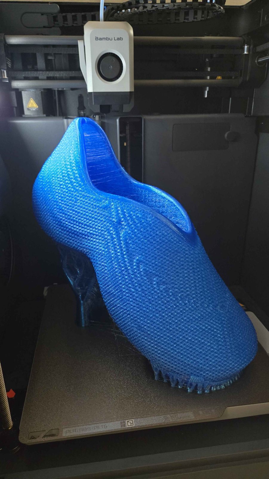 #282 Bubbleberry - a 3D printed round-toe casual shoe — vue 9