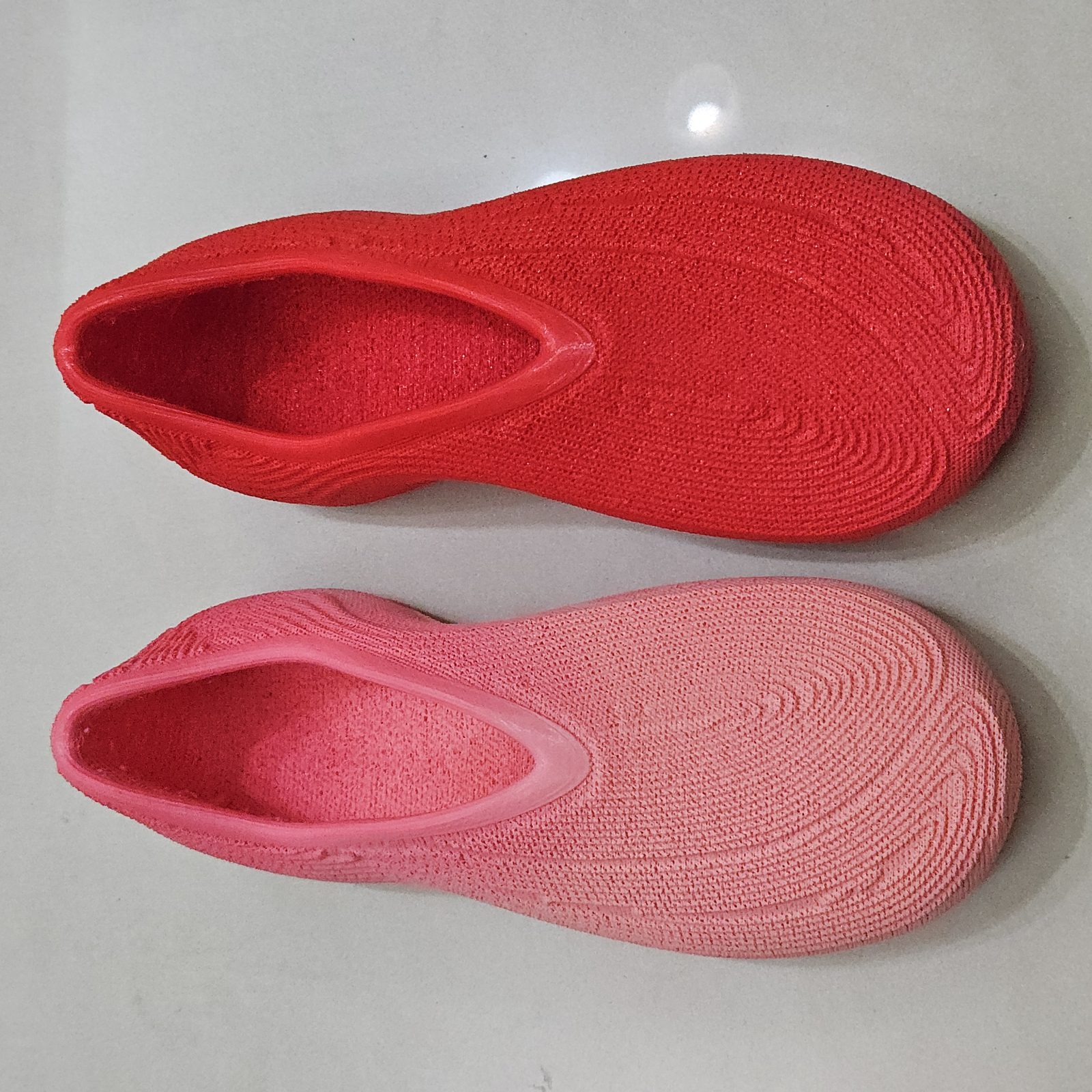 #282 Bubbleberry - a 3D printed round-toe casual shoe — vue 10