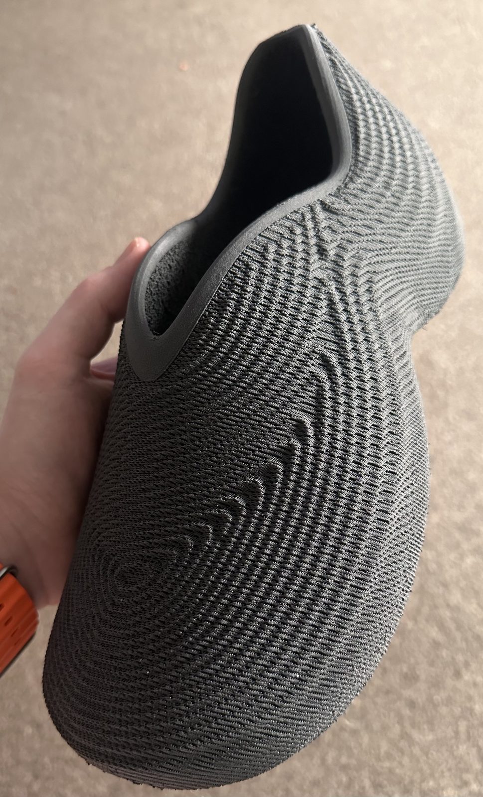 #282 Bubbleberry - a 3D printed round-toe casual shoe — vue 11
