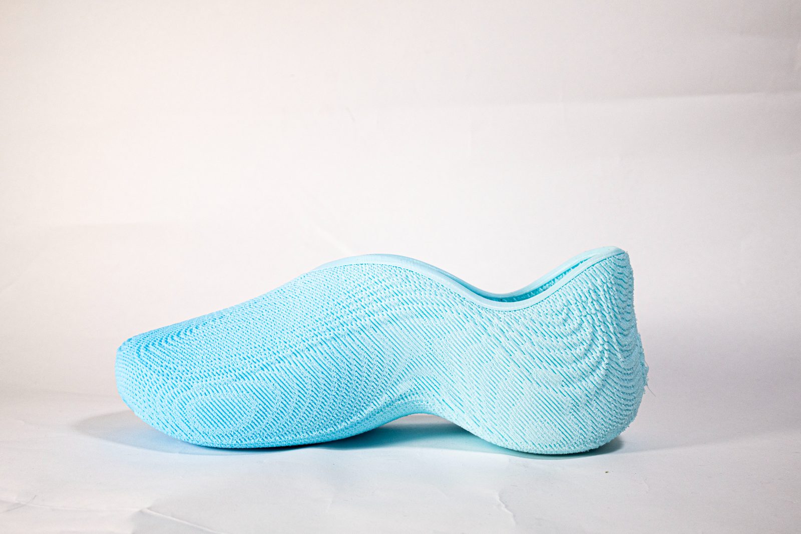 #282 Bubbleberry - a 3D printed round-toe casual shoe — vue 21