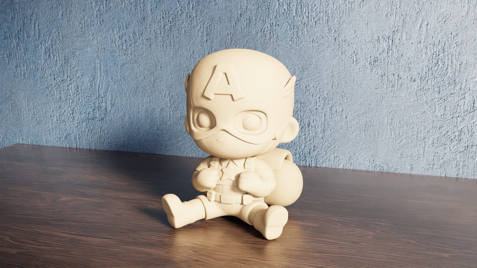 #282 Chibi Captain America — vue 6