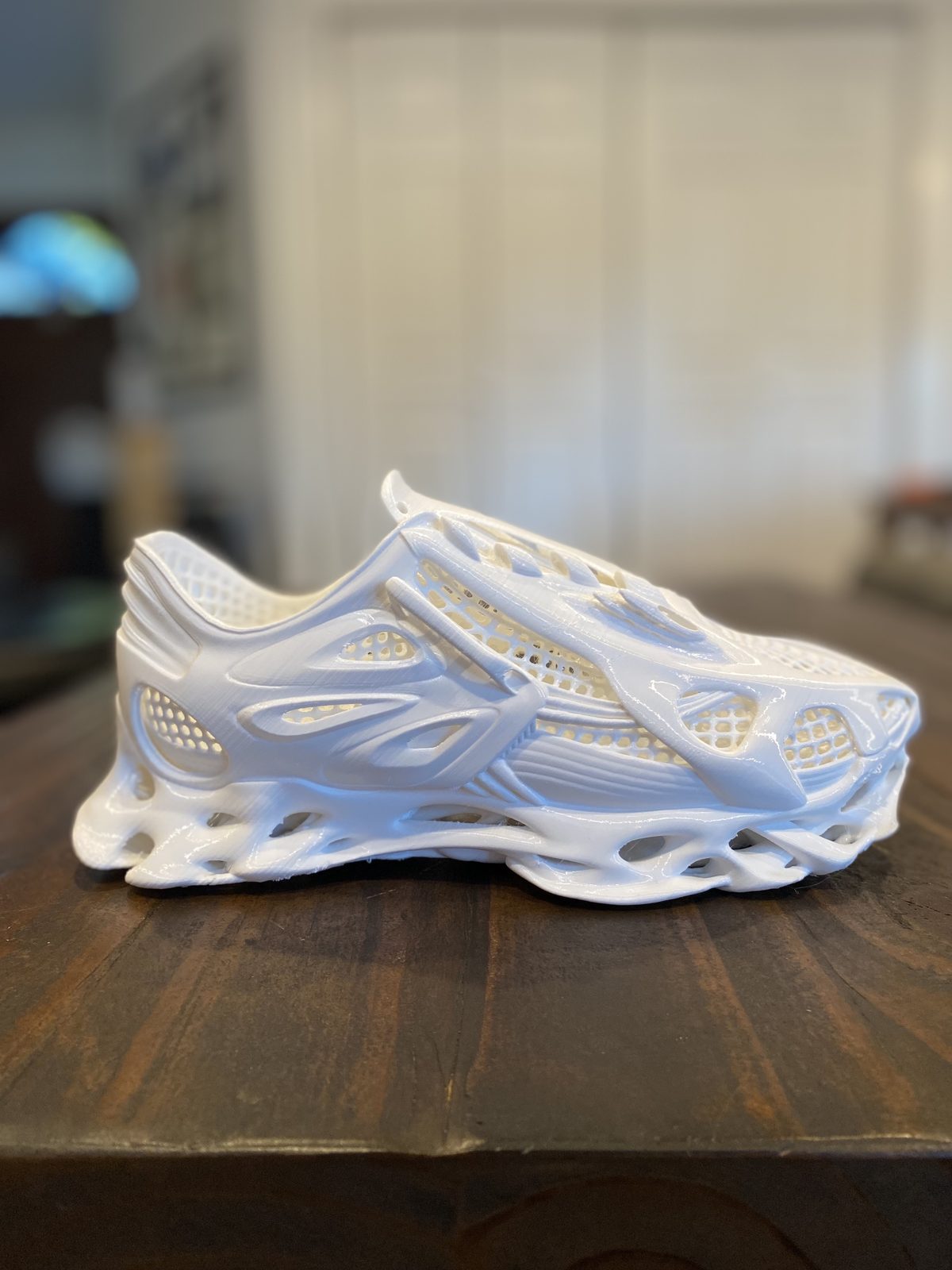 #284 Whaleberry - a 3D printed thick-soled casual shoe — vue 10
