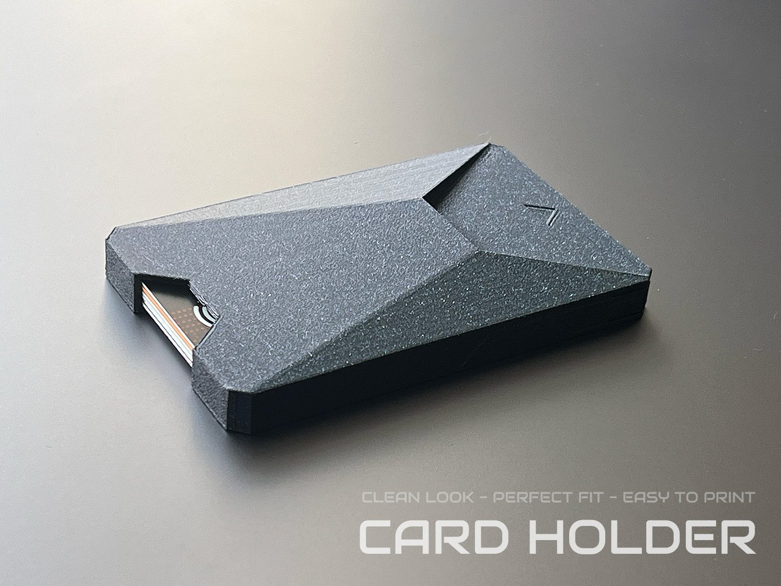 #291 Cyber Slim wallet Card holde Gift Present — vue 1