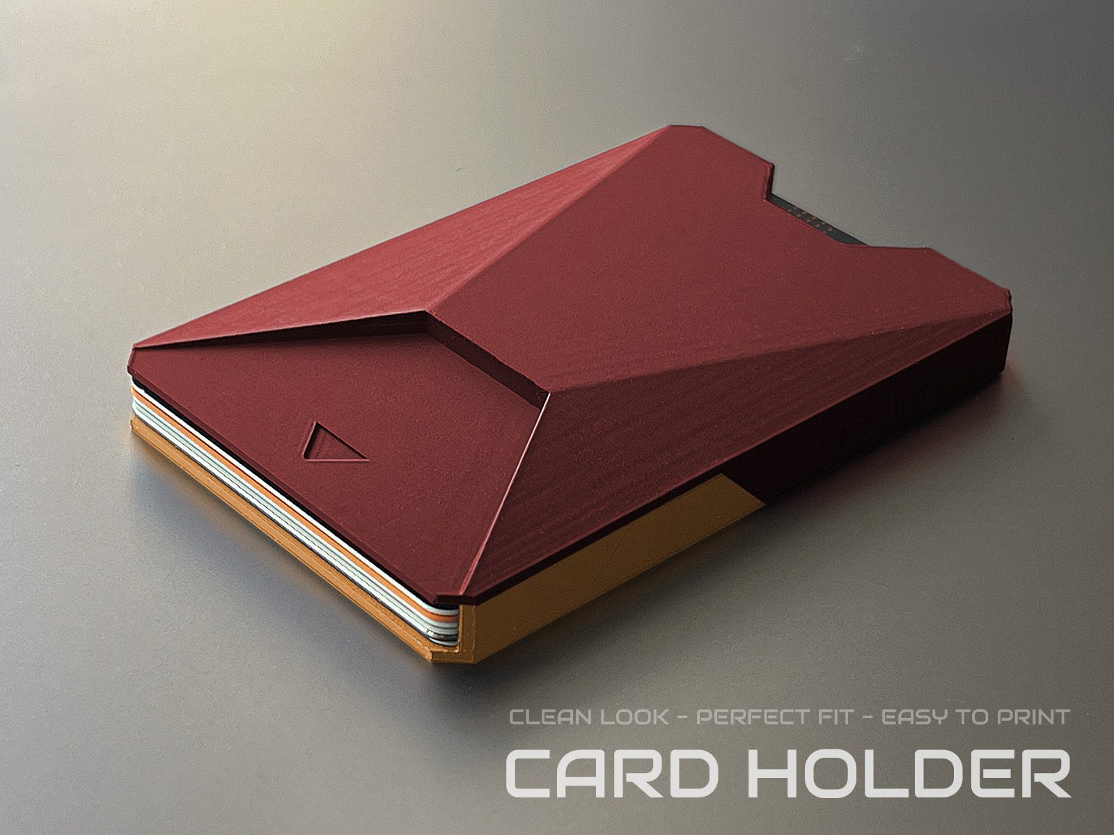 #291 Cyber Slim wallet Card holde Gift Present — vue 5