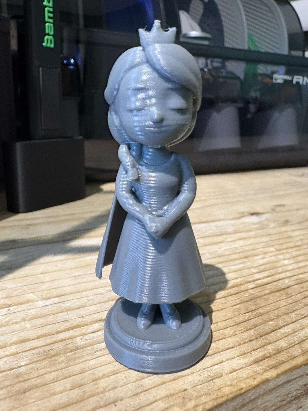 #291 Princess Figurine with Crown and Braid — vue 4