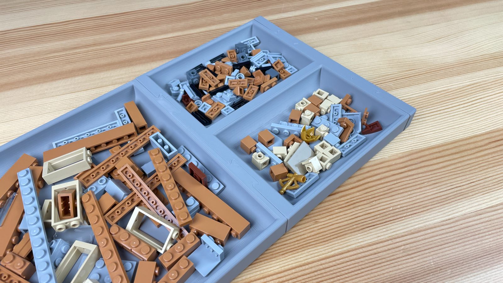 #308 Sorting Tray for danish plastic bricks — vue 10