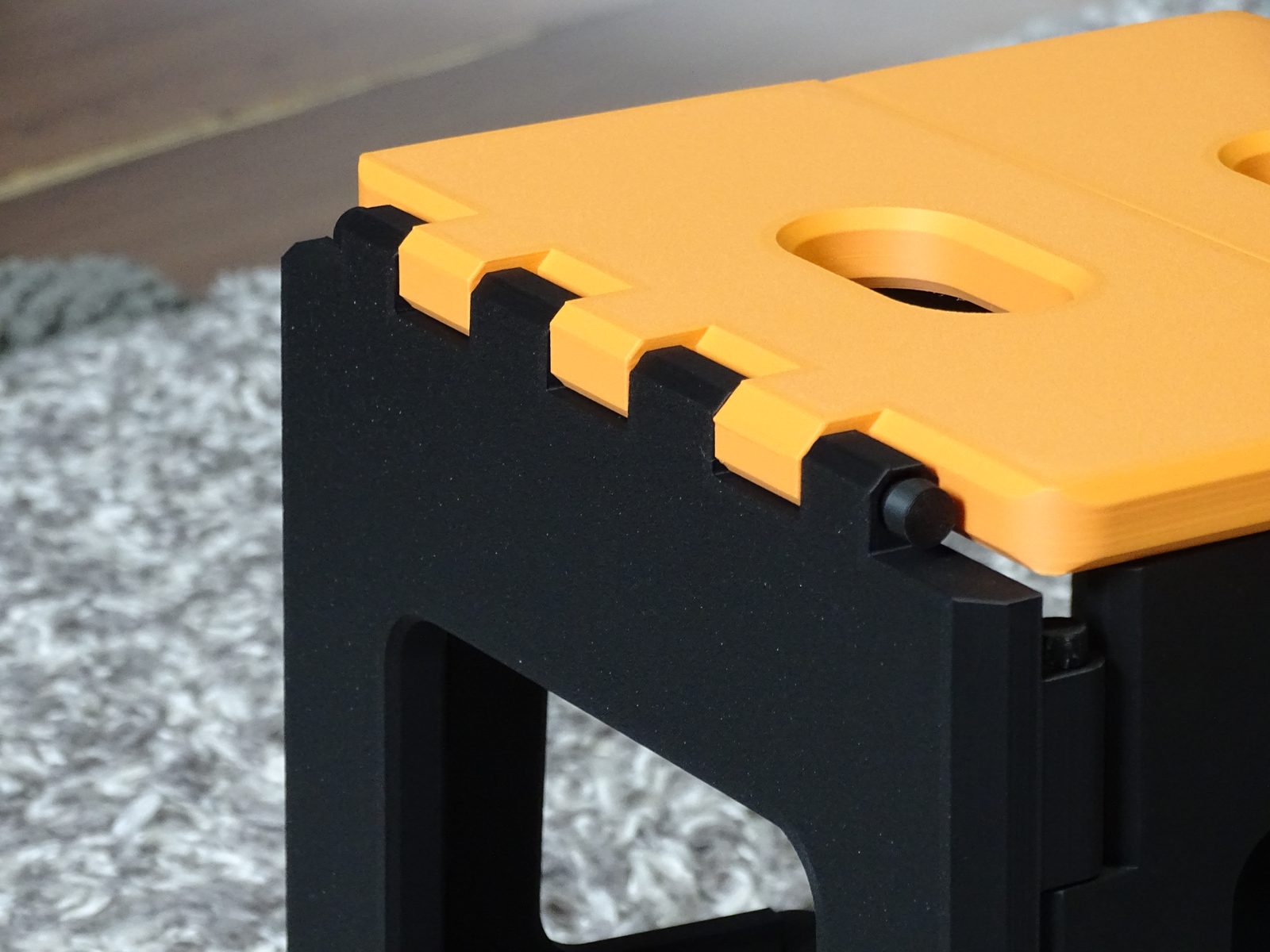 #309 HEAVY DUTY Foldable Chair Stool - Fully 3D Printed — vue 9