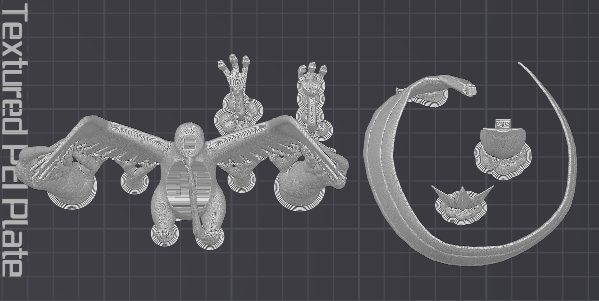 #311 Ariticuno (Pokemon) Multiparts 110mm Tall — vue 2
