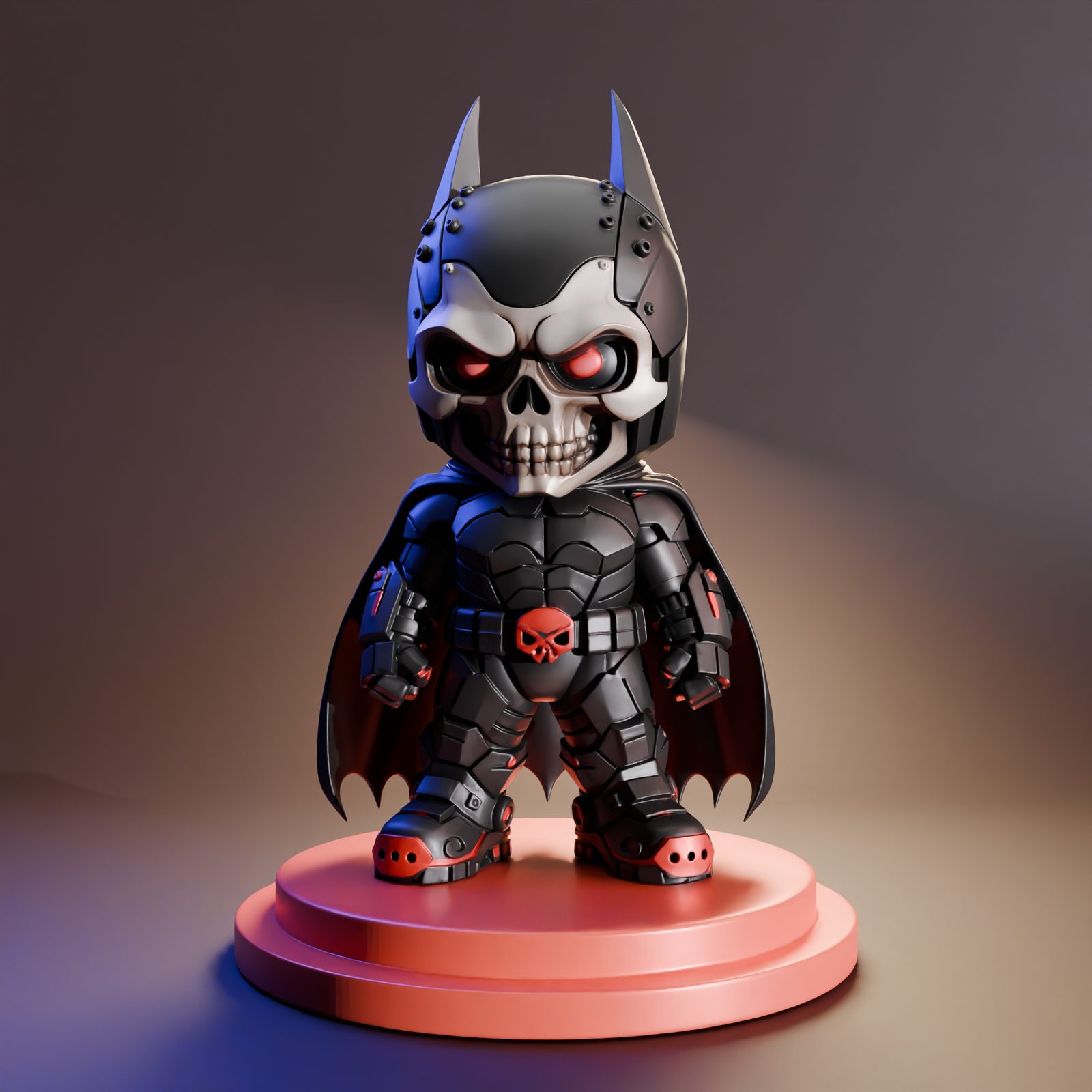 #312 Batman Skull Cartoon — vue 2