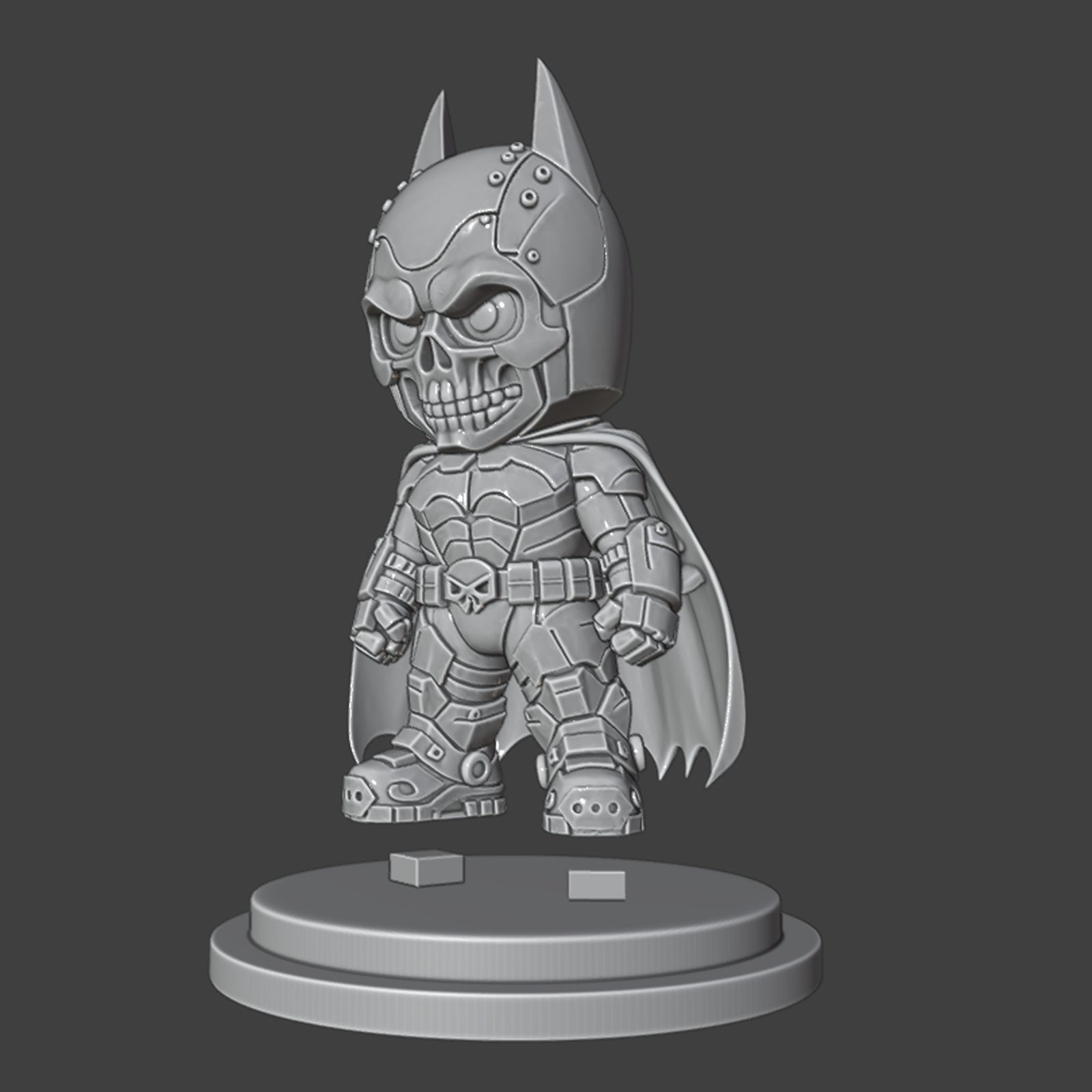 #312 Batman Skull Cartoon — vue 3