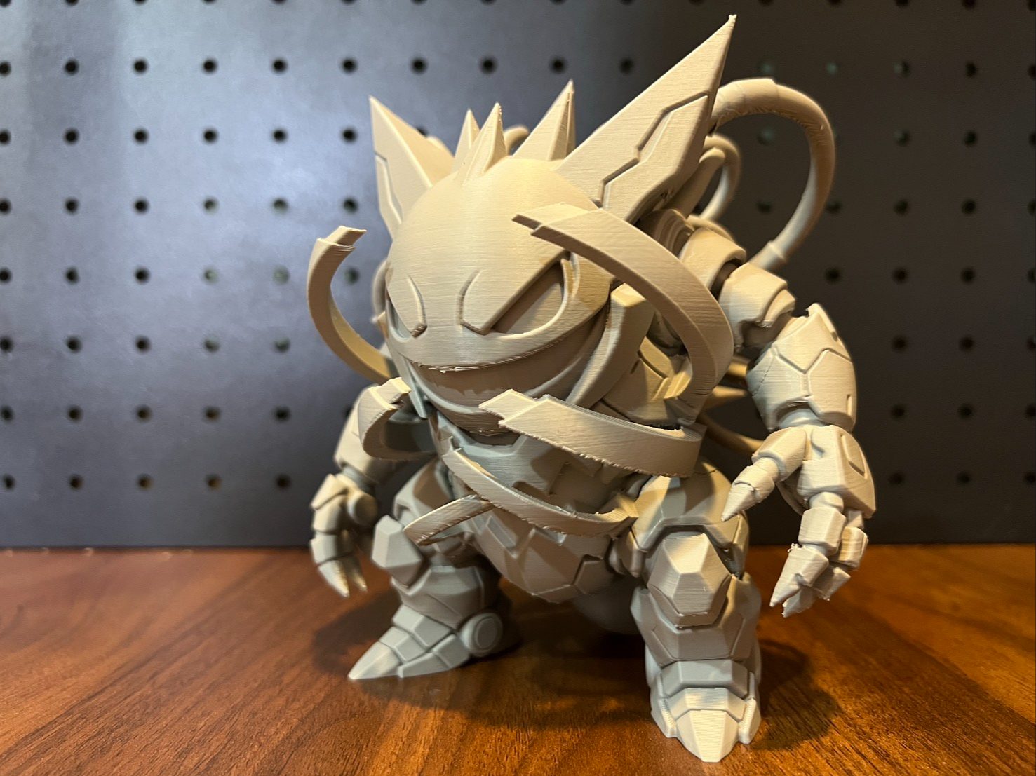 #312 Mecha Pokemon Series — Phantom Gengar Statue — vue 1