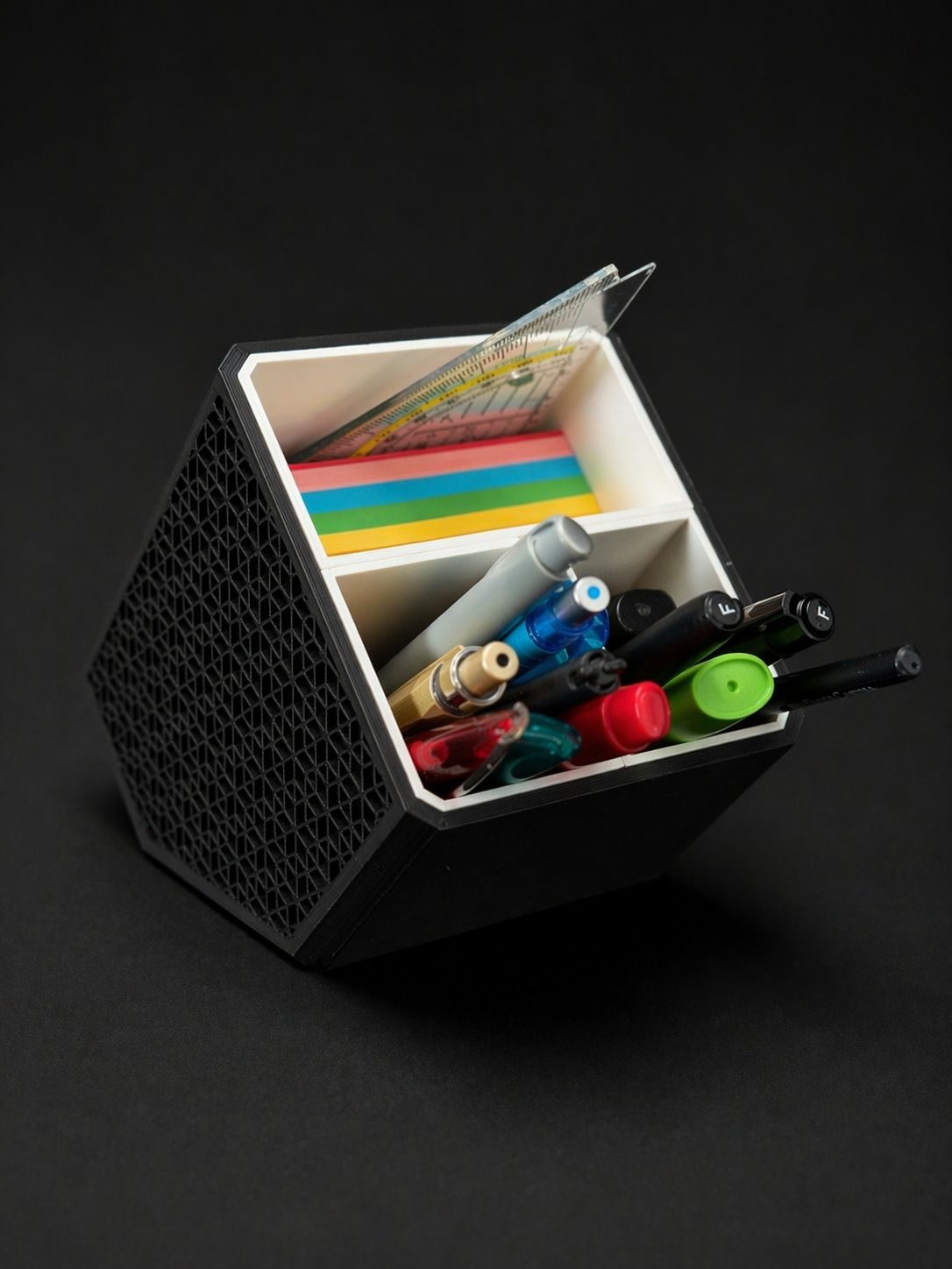 #313 Kumiko Design Desk Organizer — vue 6