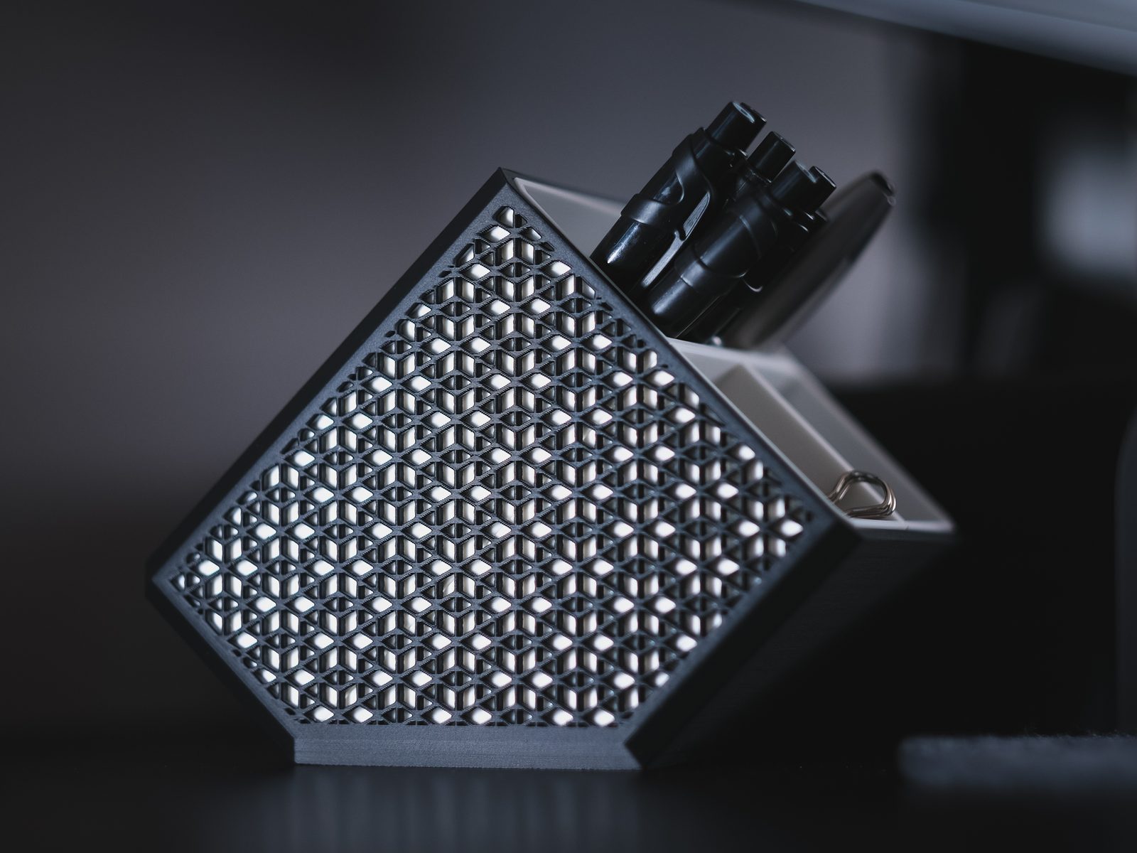 #313 Kumiko Design Desk Organizer — vue 10