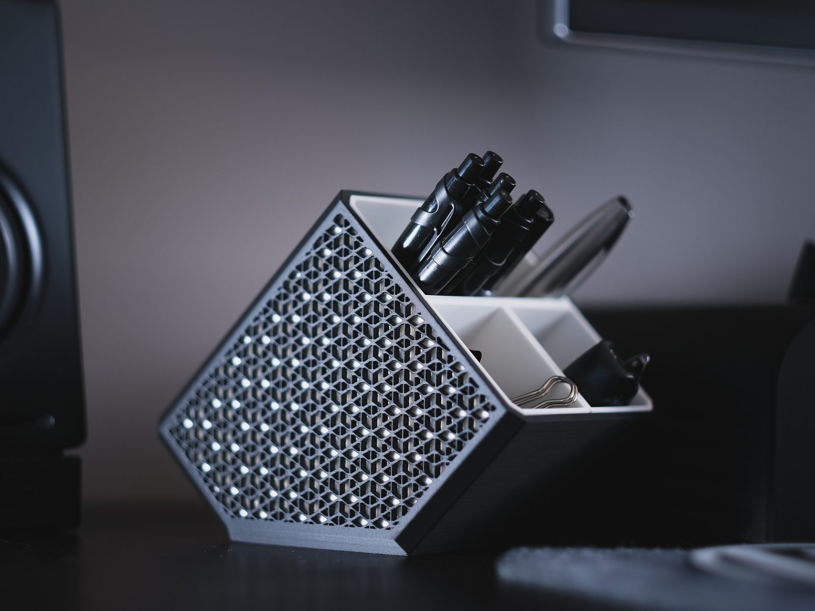 #313 Kumiko Design Desk Organizer — vue 12