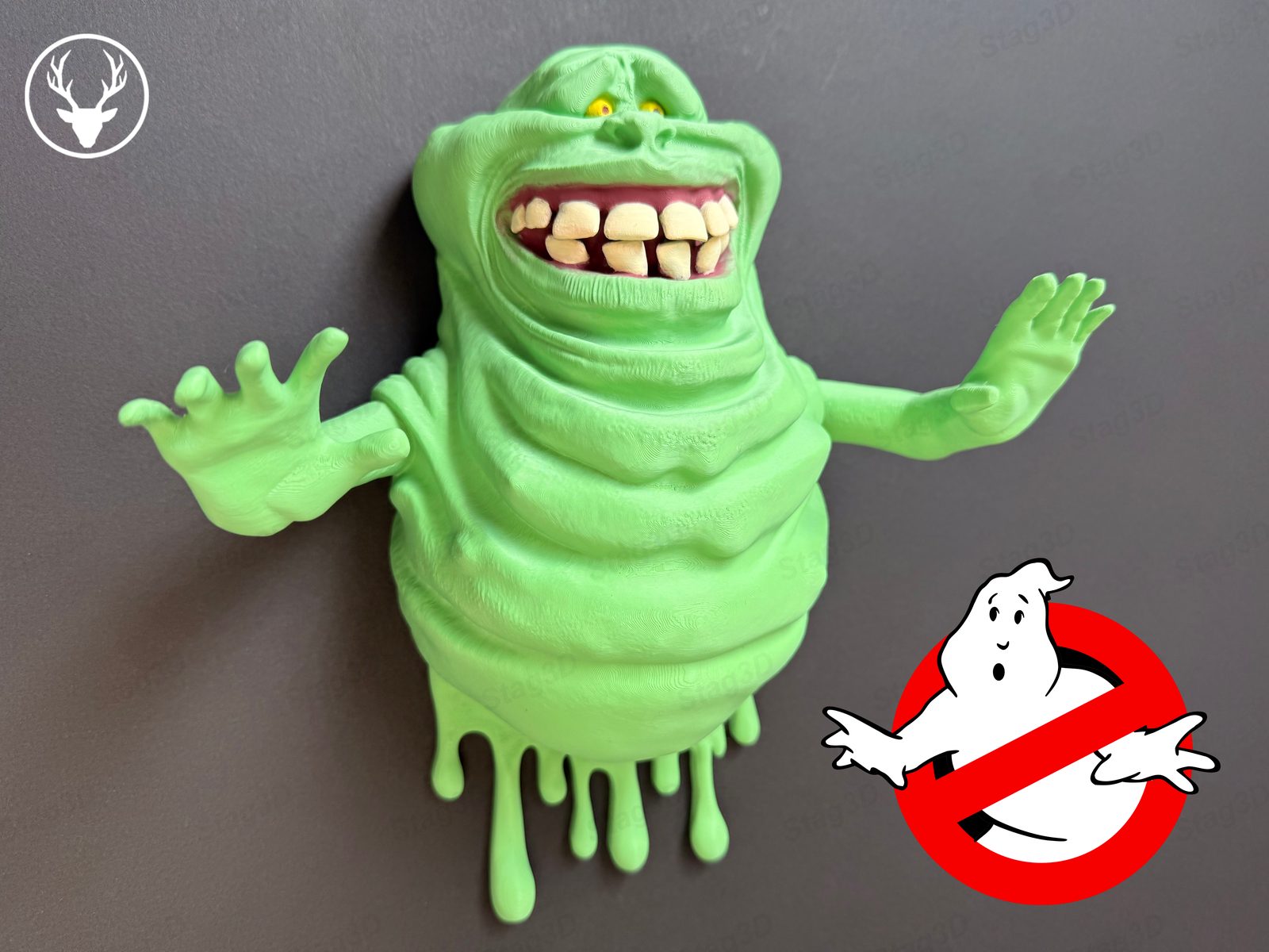 #317 Slimer - Ghostbusters Wall Mount — vue 6