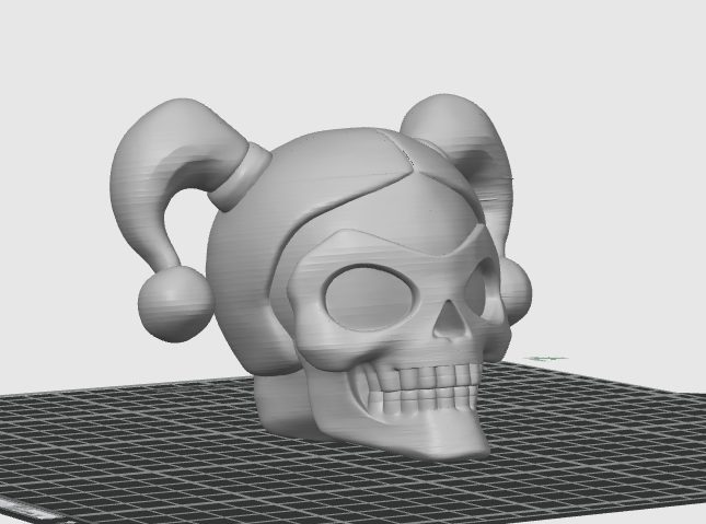 #324 Harley Quinn Skull — vue 3