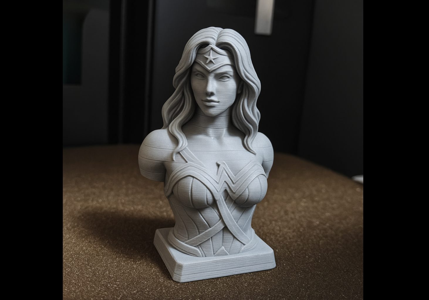 #325 Wonder Woman Sculpture — vue 3