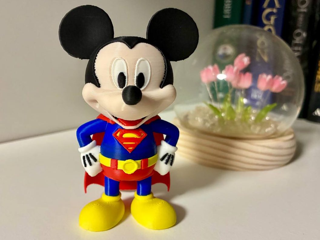 #327 Mickey Mouse - Superman — vue 1