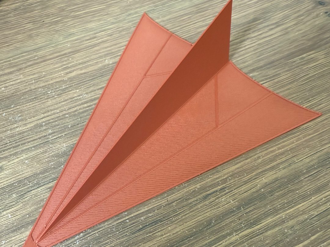 #330 Avion Papier en 3d — vue 1