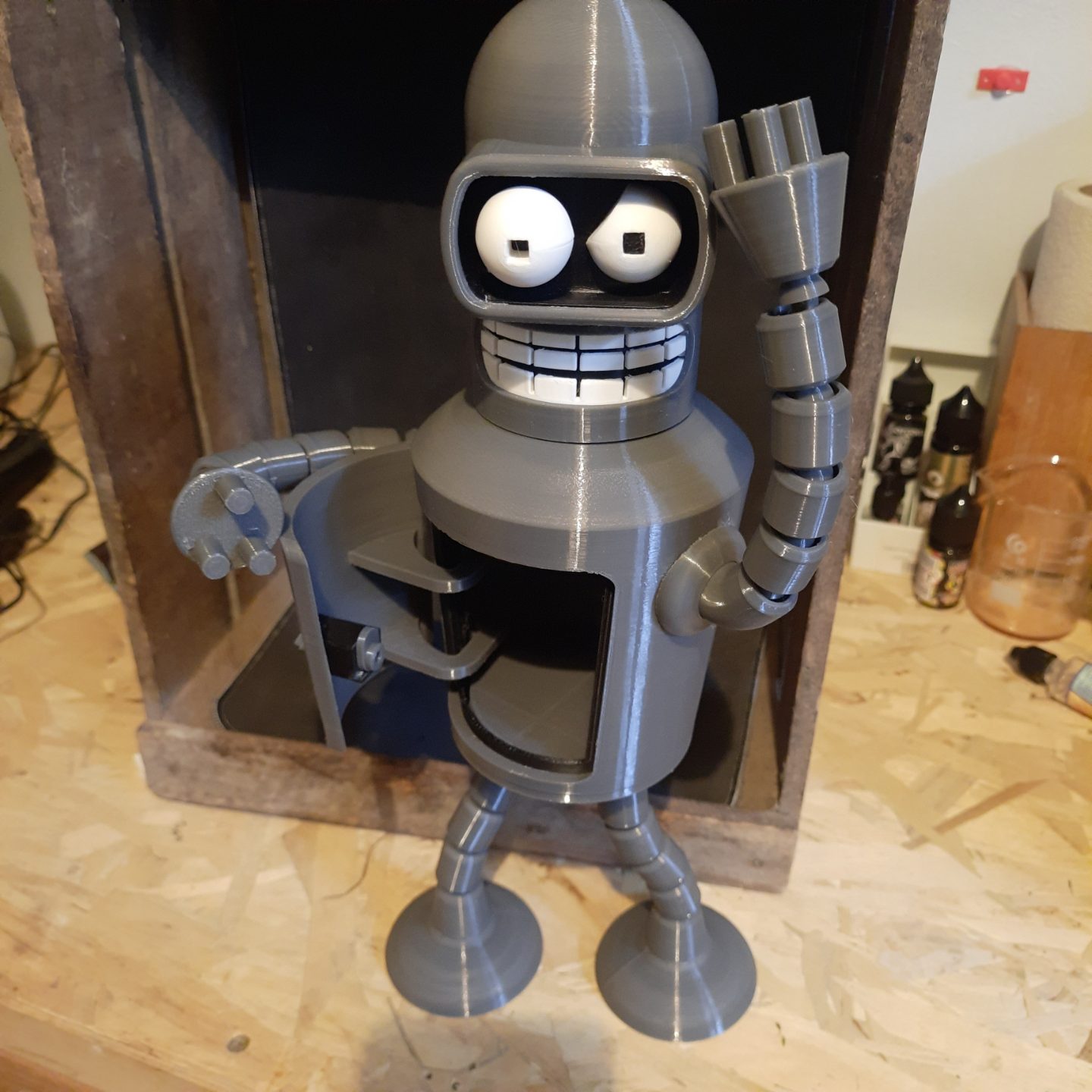 #331 Bender Articulated - Remix eye face, multiple eyes — vue 6