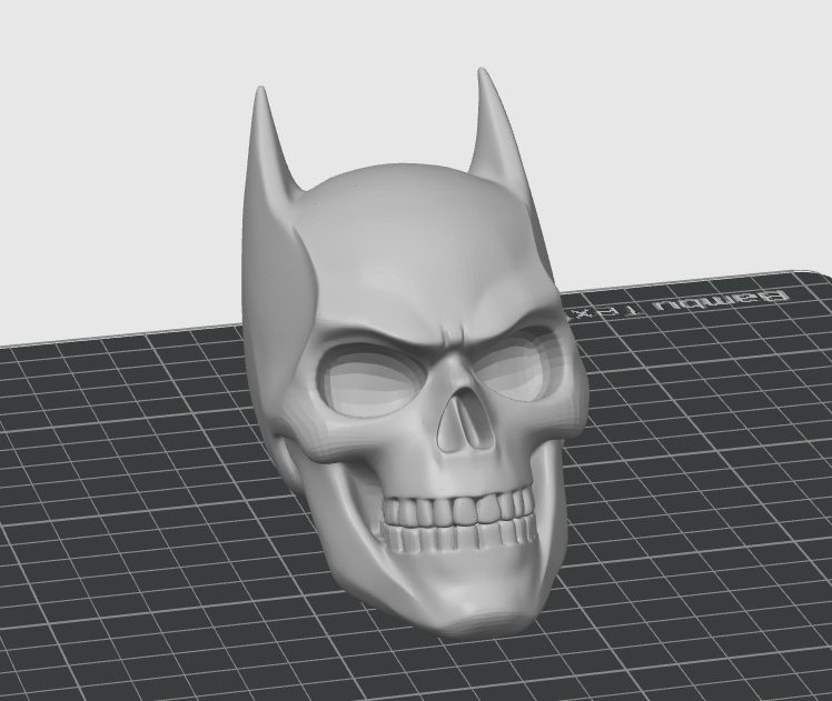 #332 Batman Skull — vue 3