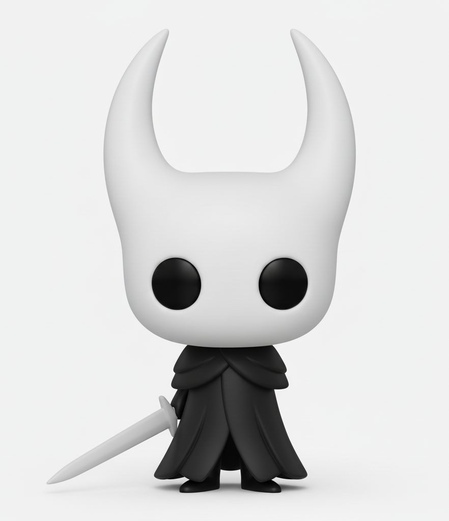 #335 Funko-Style Hollow Knight Figurine — vue 2