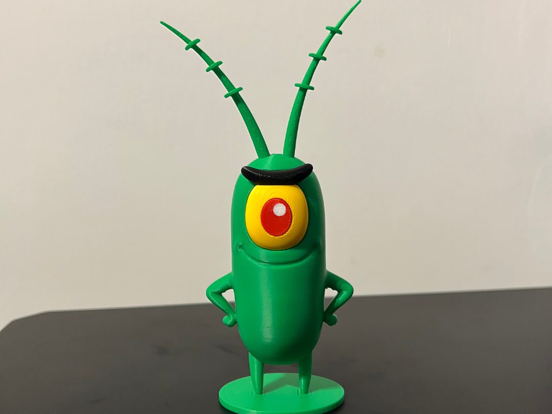#336 Sheldon J. Plankton - - Spongebob toy — vue 1