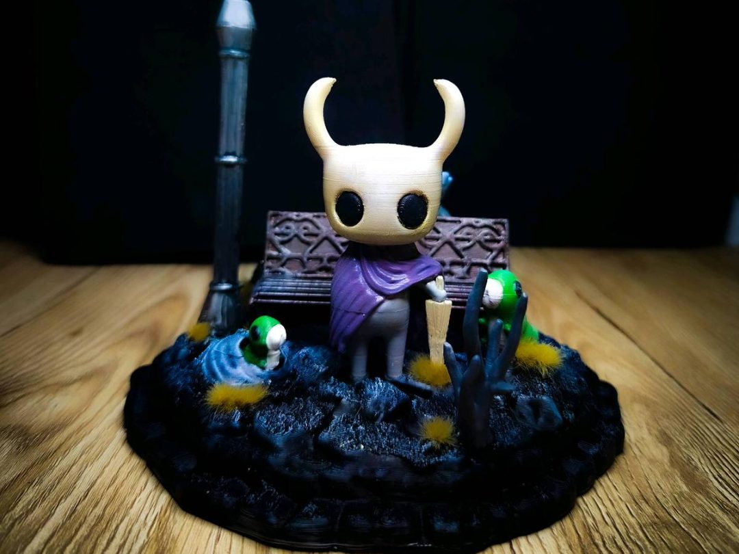 #337 Hollow Knight - Checkpoint Bench Diorama fanmade — vue 5