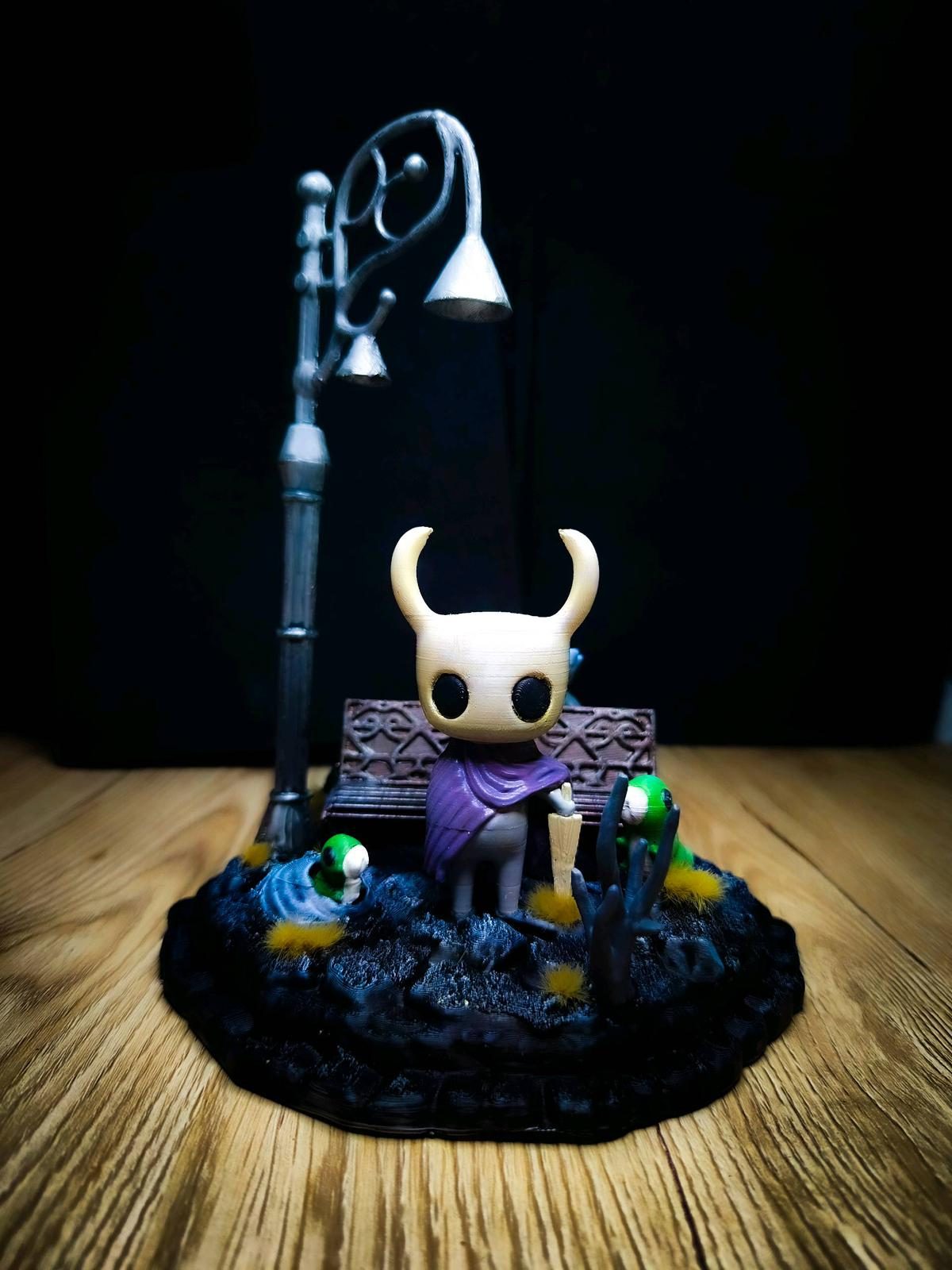 #337 Hollow Knight - Checkpoint Bench Diorama fanmade — vue 6