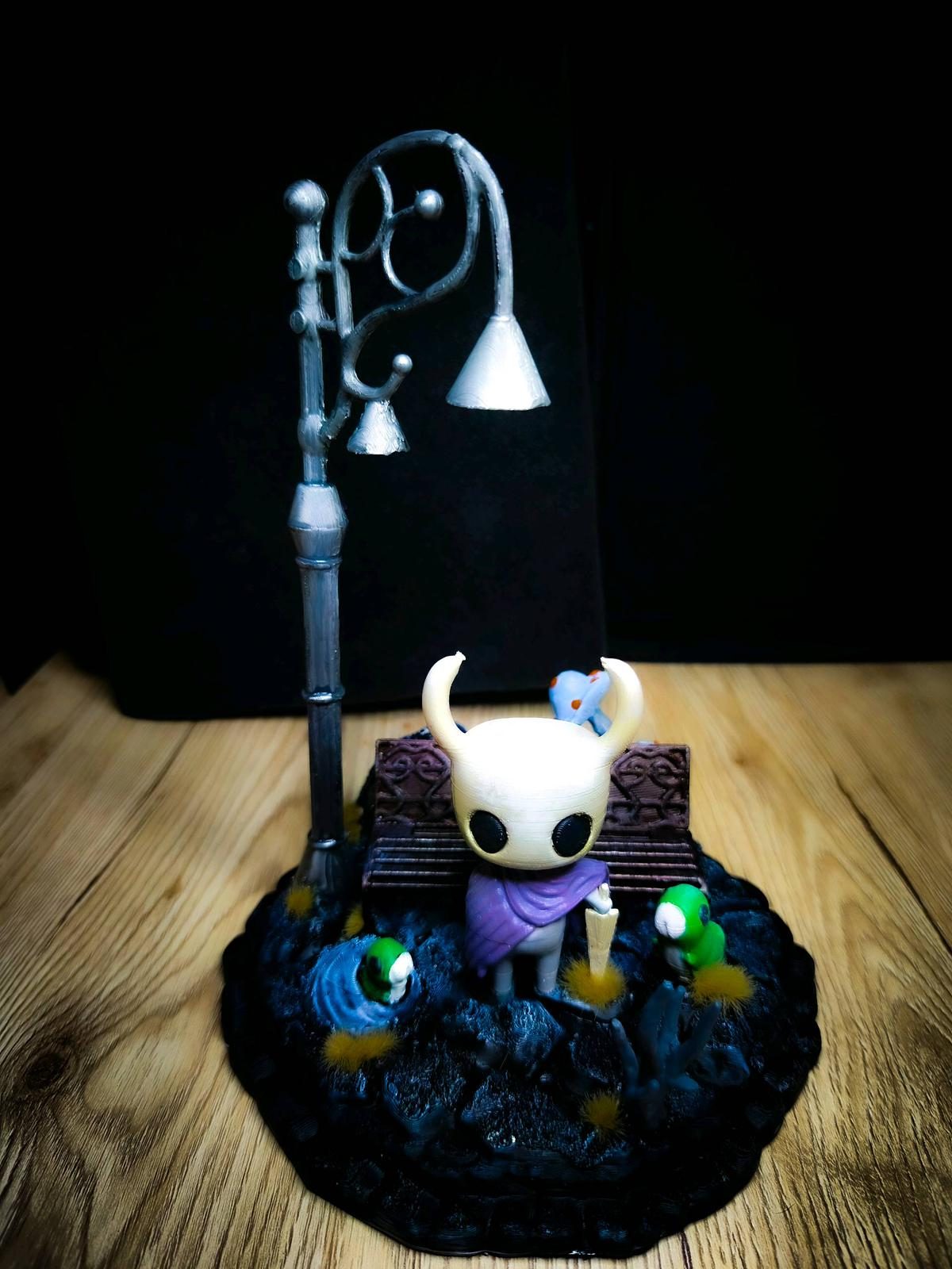 #337 Hollow Knight - Checkpoint Bench Diorama fanmade — vue 7