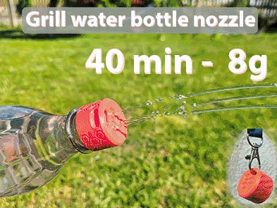 #341 Grill water bottle nozzle (print in place) — vue 2
