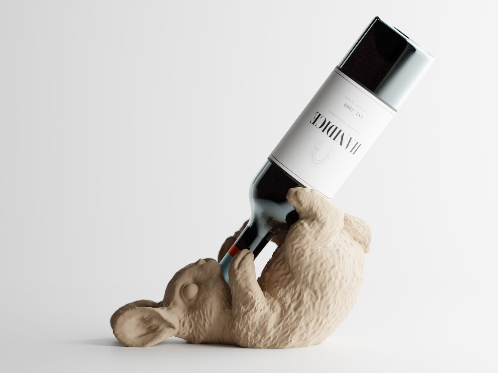 #344 Bunny Wine Holder TipsyBun + Small A1Mini compat — vue 2