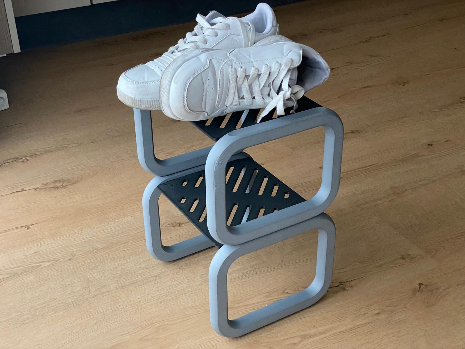 #347 Shoe Rack Stackable — vue 9