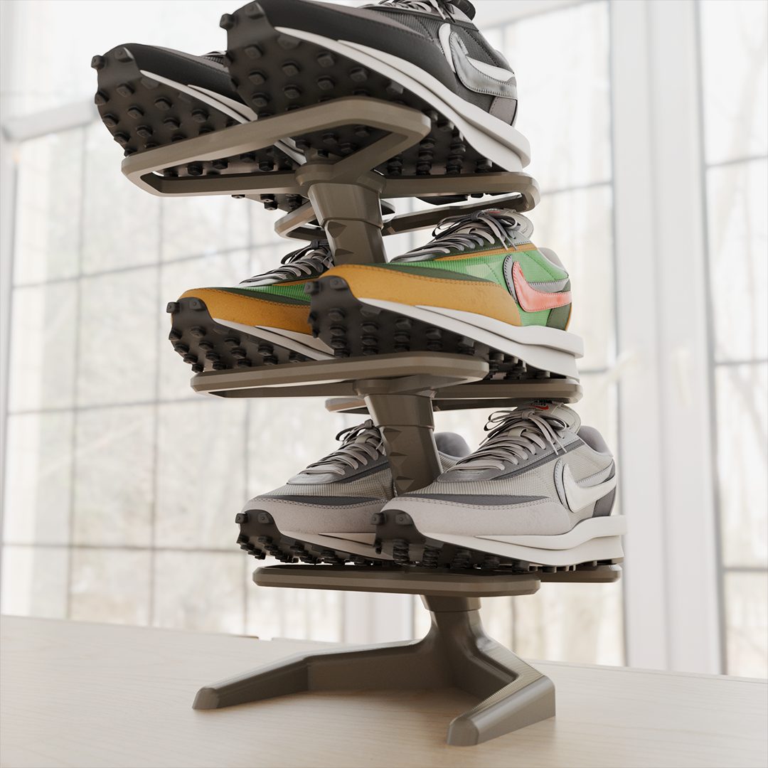 #348 kickstack Shoe Rack - Sneaker Display — vue 6
