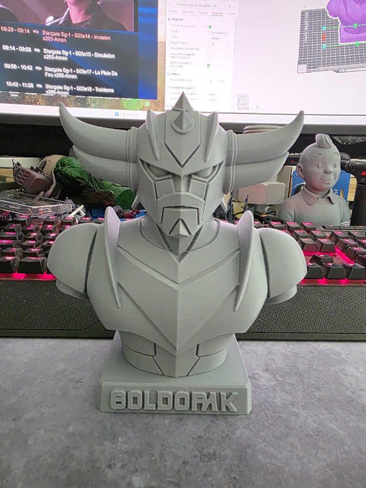 #351 Bust Goldorak — vue 5